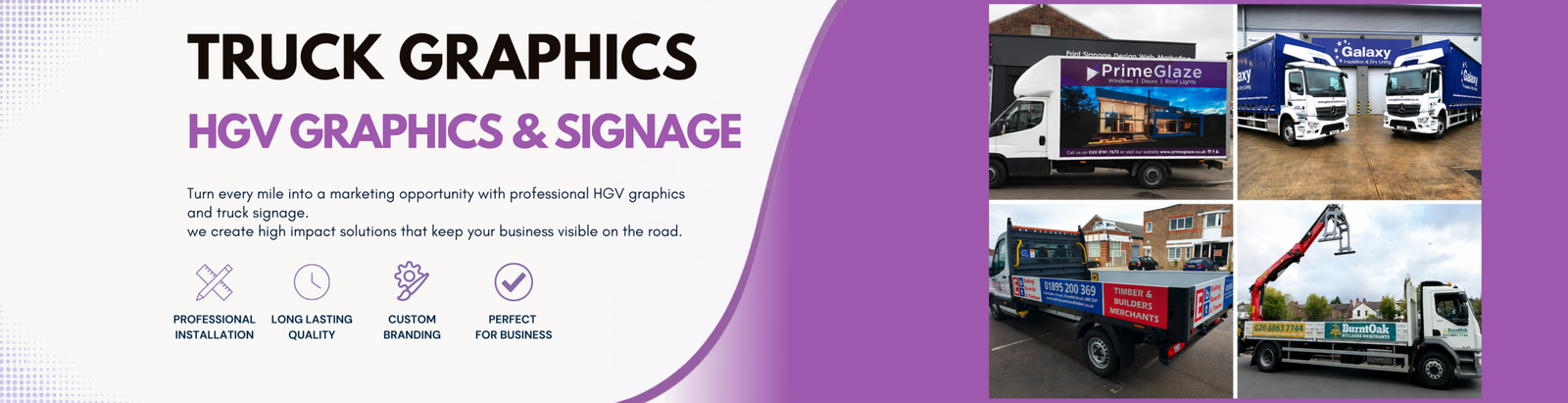 Truck Graphics, HGV Graphics & HGV Signage Solutions
